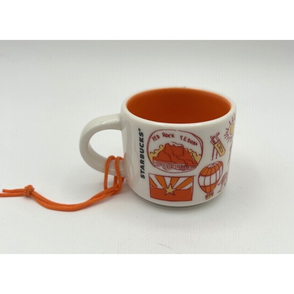 Starbucks You Are Here Mini Mug Ornament Arizona 2oz 2020 No Box - Picture 1 of 6